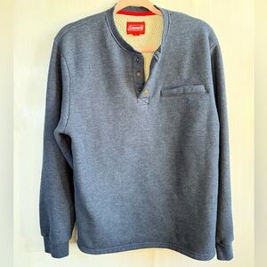 Coleman Large Sherpa Lined Henley